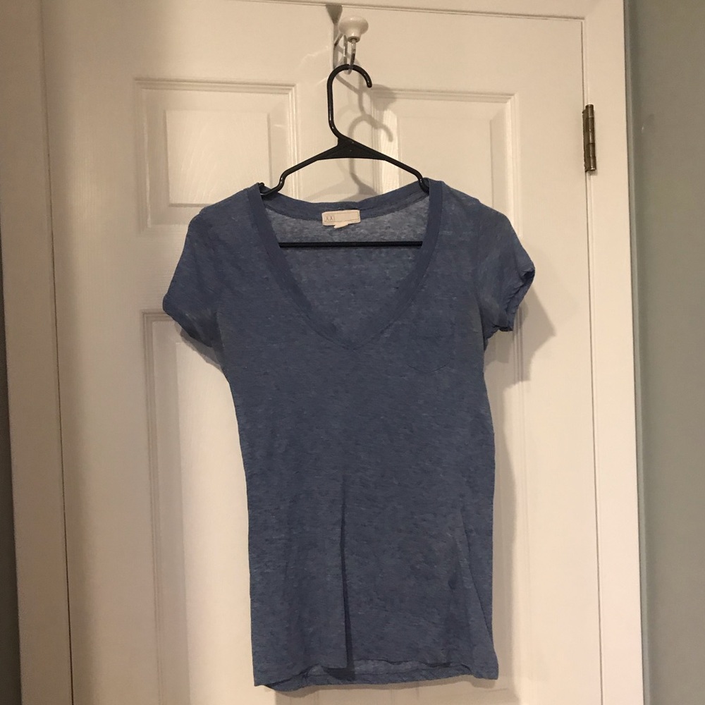 Forever 21 basic navy short sleeve t-shirt